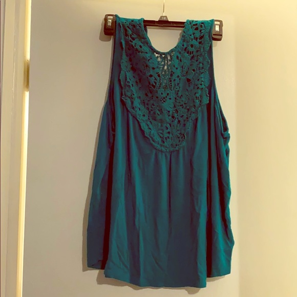 Maurices Tops - Lace necked tank top! Super soft Maurices Tops - Lace necked tank top! Super soft